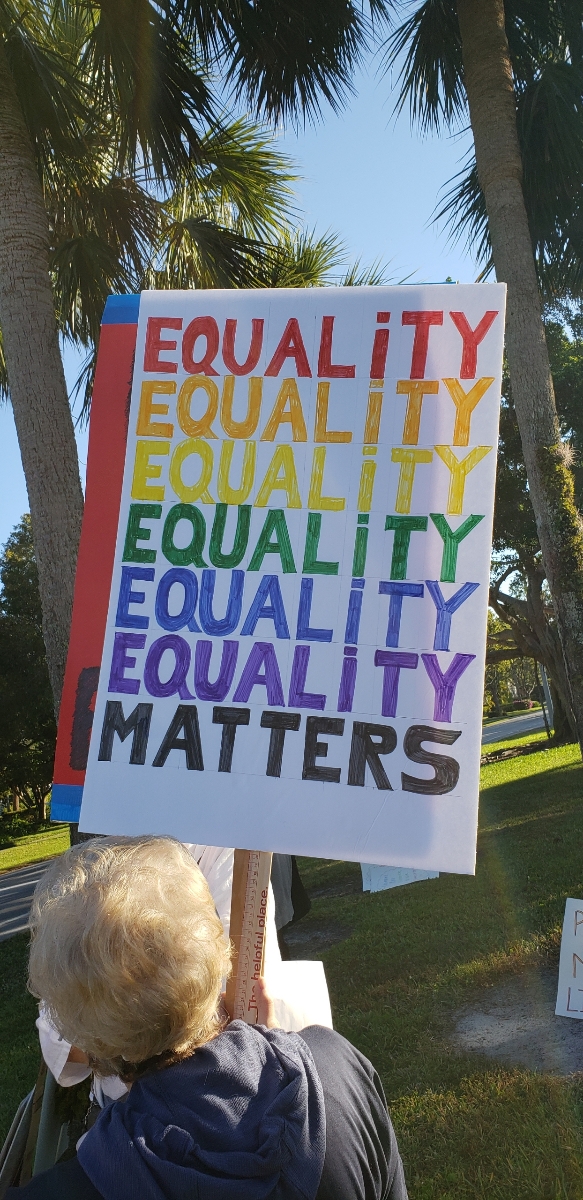 Equality Matters Sign